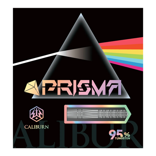 Miękkie lotki Caliburn Prisma P2 - 20g Auf dem Bild sind die Caliburn Prisma P2 Softdarts in der 20g Variante zu sehen. Das Produkt besticht durch sein attraktives Design und seine Qualität.