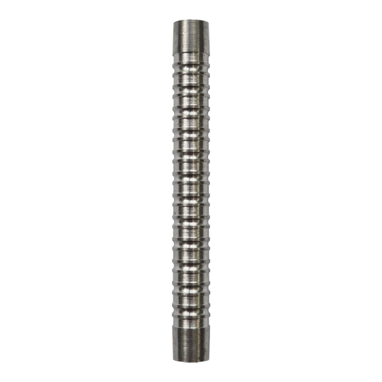 Lufy McDart Double Ring Softdart - 18 g Gezeigt wird ein McDart Double Ring Softdart Barrels - 18g. Dieses Dart-Barrel hat eine auffällige doppelte Ringstruktur.