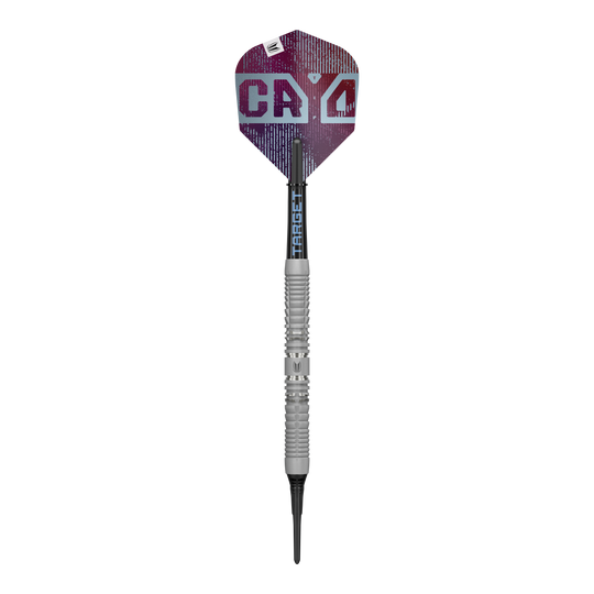 Abgebildet ist das Produkt Target Cryo 12 Softdarts. Die Softdarts sind detailliert dargestellt.