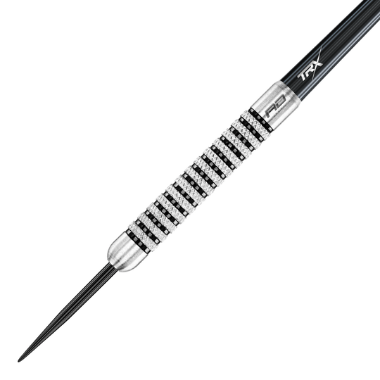 Red Dragon Flightmaster Fury 2 stalowe rzutki - 25g Hier sieht man die Red Dragon Flightmaster Fury 2 Steeldarts - 25g. Dieses Modell ist ideal für präzise und kraftvolle Würfe.