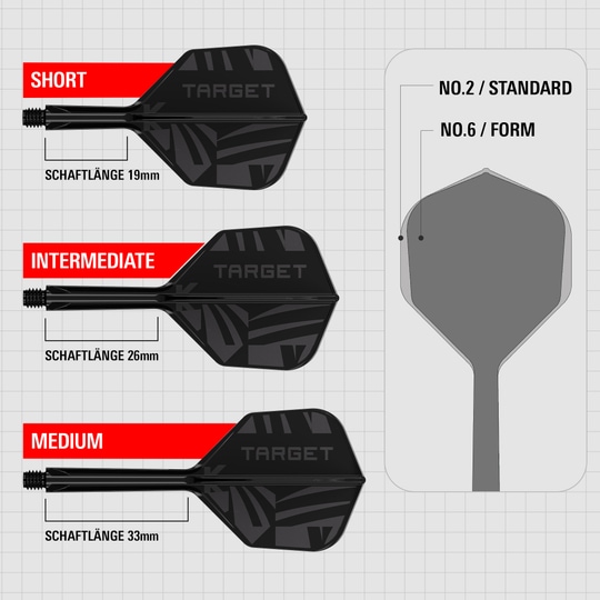Lotki Target K-Flex Black No6 Lotki Target K-Flex Black No6