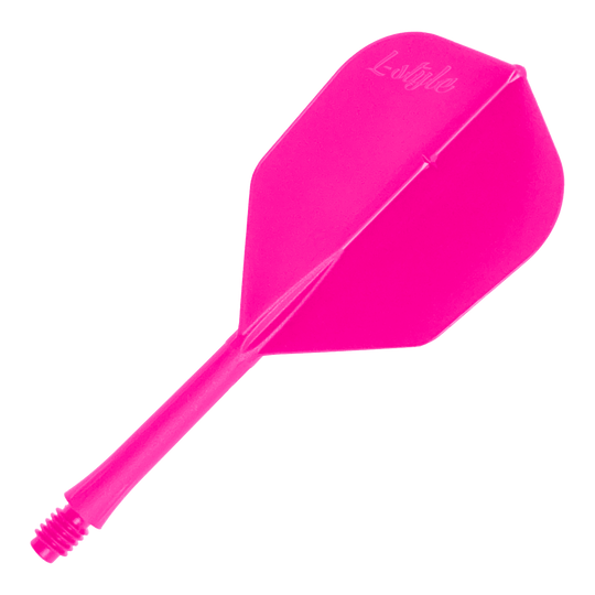 Hier ist ein Dart-Flug in Neon-Pink zu sehen. Abgebildet ist der Artikel 'LSF-905_L-Style_BarFlight_NeonPink_1'.