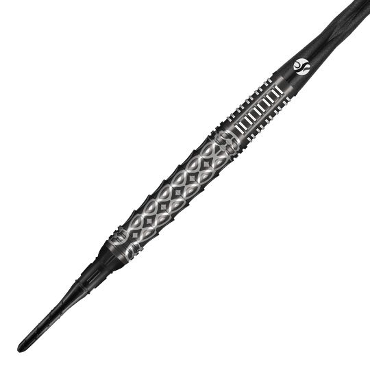Miękkie lotki Shot Goths Wulfaz - 20g Dieses Bild stellt die Shot Goths Wulfaz Softdarts mit einem Gewicht von 20g dar. Die Darts sind ideal für Präzision und Leistung am Dartboard.