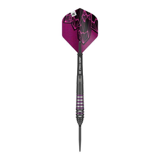 Lotki stalowe Target Lorraine Winstanley GEN2 Swiss Point - 24g Das Bild zeigt Target Lorraine Winstanley GEN2 Swiss Point Steeldarts - 24g. Es handelt sich um hochwertige Darts für Turnierspieler.