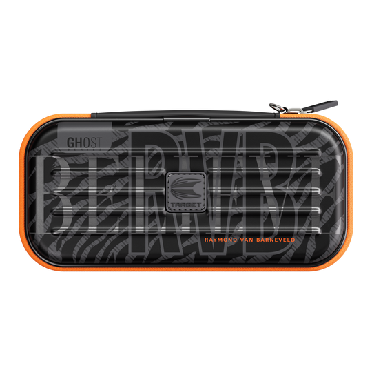 Pokrowiec na rzutki Takoma Ghost Series Raymond Van Barneveld Abgebildet ist das Takoma Ghost Series Raymond Van Barneveld Dartcase. Dieses Produkt schützt und transportiert Dartutensilien.