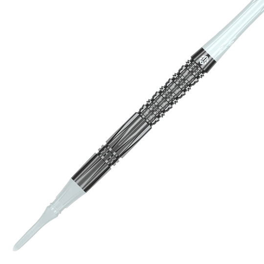 Miękkie lotki Caliburn Prisma P2 - 20g Hier sind die Caliburn Prisma P2 Softdarts - 20g zu sehen. Das Produkt wird als einzelnes Set abgebildet.