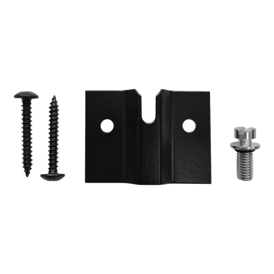 Zestaw montażowy Winmau Blade X do montażu na ścianie Das Bild zeigt das Winmau Blade X Fixing Set Wandbefestigung. Es ist ein Set zur Befestigung eines Dartboards an der Wand.