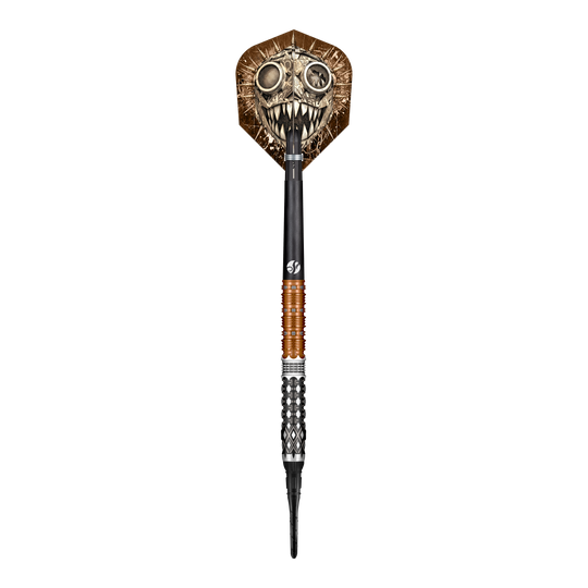 Shoty Gnarly Gnasha Soft Darts - 20g Abgebildet ist das Produkt Shot Gnarly Gnasha Softdarts mit einem Gewicht von 20g. Es handelt sich um spezielle Softdarts für das Dartspiel.