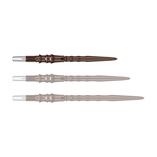 Abgebildet ist ein Steeldartspitze mit einer Länge von 30mm, Modell: Silica. Das Produkt gehört zur Serie Target Japan Premium SwissPoint.
