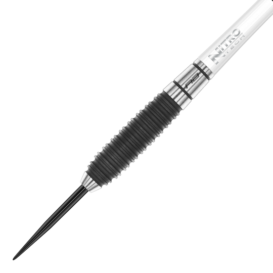 Red Dragon Ikona 3 Steeldarts Der Red Dragon Ikon 3 Steeldart hat ein elegantes Design mit einem schwarz-silbernen, geriffelten Griff. Die Spitze ist aus Metall und sorgt für präzise Würfe.