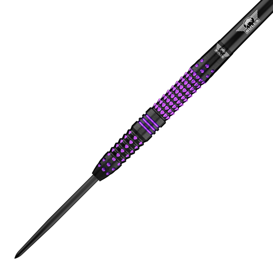 Bulls NL Lerena Rietbergen Steeldarts - 24g sind hochwertige Steeldarts. Das Bild zeigt eine Nahaufnahme des Produkts.