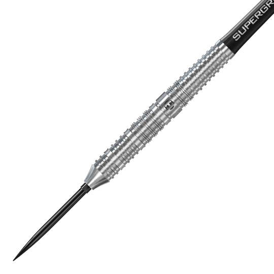 Dieses Foto zeigt die Harrows NX90 Parallel Quick Point Steeldarts. Die Darts zeichnen sich durch ihre hochwertige Verarbeitung aus.