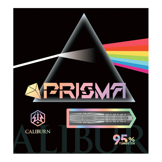 Miękkie lotki Caliburn Prisma P1 - 19g Auf dem Bild ist der Caliburn Prisma P1 Softdart - 19g zu sehen. Es handelt sich um einen hochwertigen Softdart für präzises Spiel.