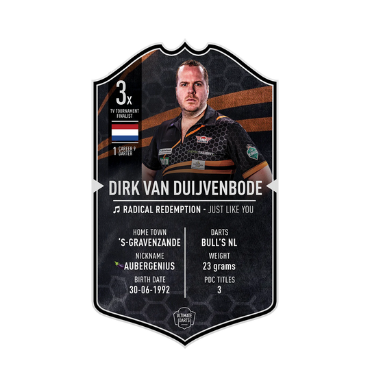 Karta Ultimate Darts – Dirk Van Duijvenbode 