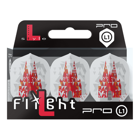 Loty w stylu L Florian Hempel Signature V2 L1PRO w kolorze białym Die L-Style Florian Hempel Signature V2 L1PRO White Flights sind weiße, hochwertige Dartflights. Sie sorgen für optimale Flugstabilität beim Dartspiel.
