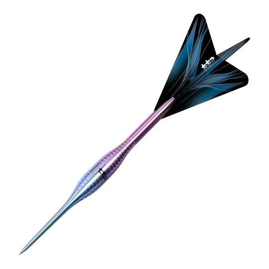 Caliburn TTD Complete Titanium T2 Rainbow Steeldarts - 6g Gezeigt werden Caliburn TTD Complete Titanium T2 Rainbow Steeldarts - 6g. Diese Steeldarts sind aus Titan gefertigt und haben eine regenbogenfarbene Optik.
