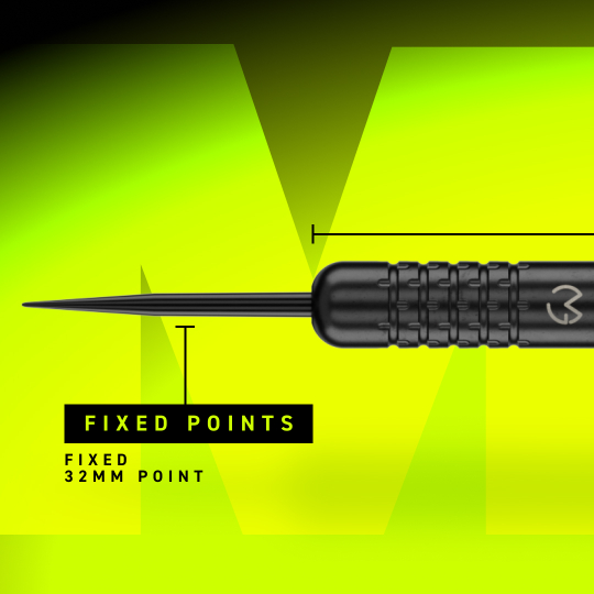 Winmau Michael Van Gerwen Rdzeń Mosiężne Steeldarts - 21g Winmau Michael Van Gerwen Rdzeń Mosiężne Steeldarts - 21g