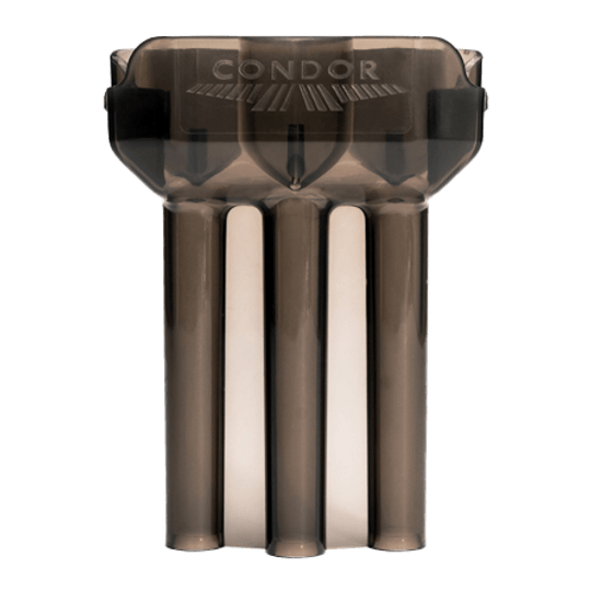 Futerał na lotki Condor DUAL Dies ist ein schwarzes Dartcase der Marke Condor. Es hat ein kompaktes Design mit Platz für mehrere Darts.