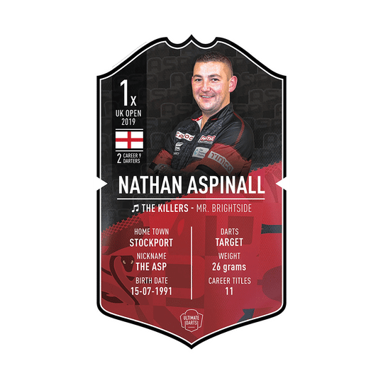 Ultimate Darts Card - Nathan Aspinall