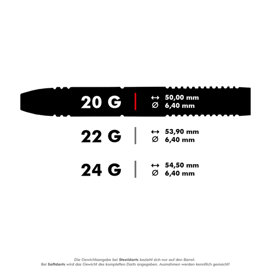 Stalowe rzutki Pentathlon TDP Style T4