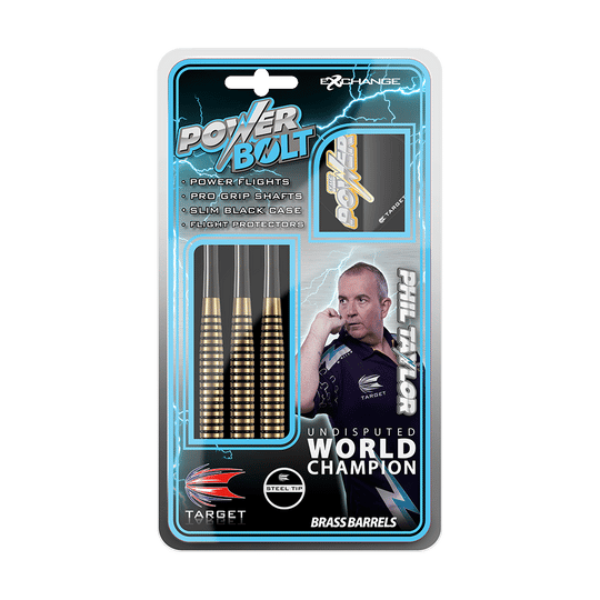 Target Phil Taylor Power Bolt Steel Dart - 24g