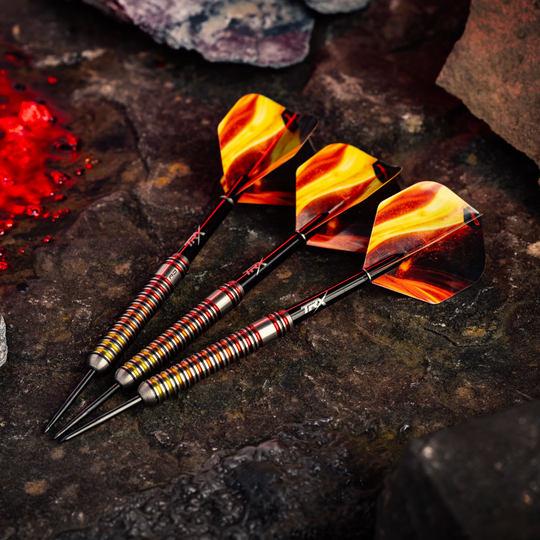 Stalowe rzutki Red Dragon Furnace Dies ist ein Bild der Red Dragon Furnace Steeldarts. Die Darts sind speziell für Präzision und Leistung entwickelt.