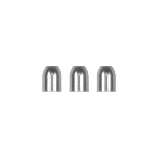 LCR-SLV_L-Style_Premium_Metall_Champagne_Ringe_Silber_1 Das Bild zeigt drei silberne Metallringe des Produkts "L-Style Premium Metall Champagne Ringe". Sie sind nebeneinander auf einem neutralen Hintergrund angeordnet.