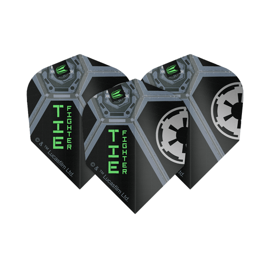 Target Star Wars ProUltra Tie Fighter No6 Flights Target Star Wars ProUltra Tie Fighter No6 Flights. Dart-Flights mit Tie Fighter Motiv aus der Star Wars Kollektion.