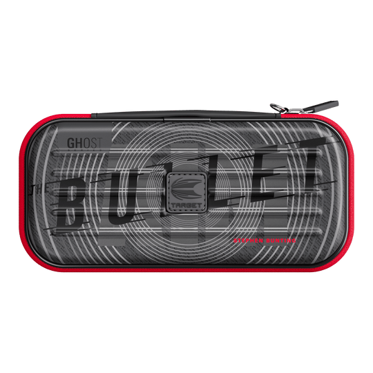 Etui na lotki Takoma Ghost Series Stephen Bunting Das Foto zeigt das Takoma Ghost Series Stephen Bunting Dartcase. Es ist ein robustes Dartcase für Darts-Zubehör.