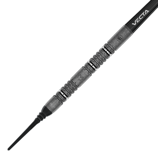 Hier sind die Winmau Michael Van Gerwen Signature Edition Softdarts - 20g zu sehen. Das Design ist auf die Wünsche des Profispielers Michael Van Gerwen abgestimmt.