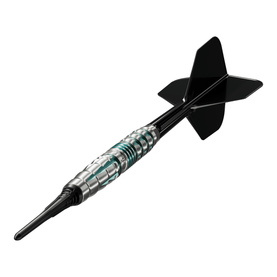 Target Black Marque Pierce Soft Darts - 18,5 g Auf dem Foto ist das Produkt Target Black Marque Pierce Softdarts - 18,5g zu sehen. Diese Darts haben ein elegantes Design und eignen sich ideal für Softdart-Liebhaber.