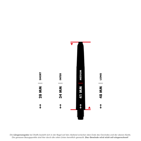 McDart Scope Nylon Shafts