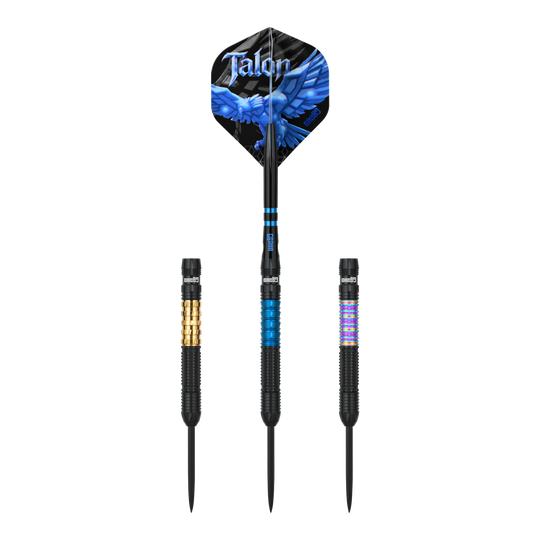 Lotki stalowe One80 Talon T1 Dieses Bild zeigt die One80 Talon Steeldarts. Die Darts sind für anspruchsvolle Spieler geeignet.