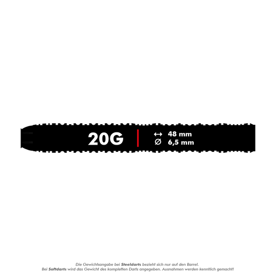 Shot ZEN Straight Softdarts - 20g Shot ZEN Straight Softdarts - 20g