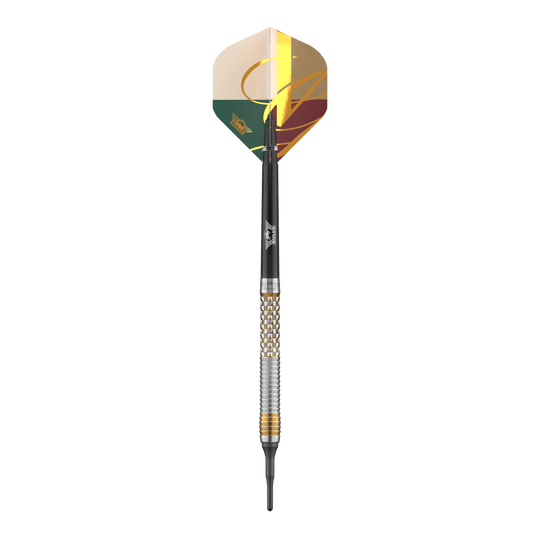 Das Bild zeigt die Bulls NL Vintago Shark Softdarts - 18g. Dieses Produkt ist speziell für Softdart entwickelt.