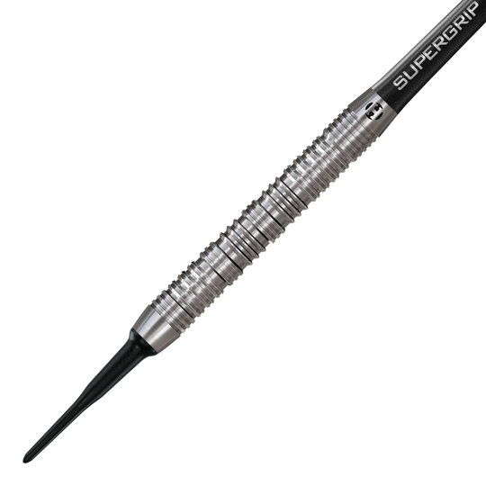 Miękkie lotki udarowe Harrows Das Bild zeigt die Harrows Impact Softdarts. Die Darts werden aus einer anderen Perspektive dargestellt.