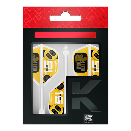 Target K-Flex Wygrywasz loty nr 6 Zu sehen sind die Target K-Flex You Win No6 Flights. Sie eignen sich als Zubehör für Dartpfeile.