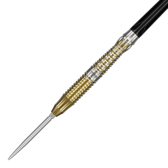 Lotki stalowe Target Japan Black Marque Enzo Swiss Point Hier sieht man die Target Japan Black Marque Enzo Swiss Point Steeldarts. Diese Darts kombinieren hochwertige Verarbeitung mit japanischem Design.