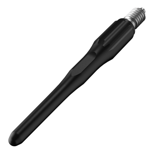 Końcówki do rzutek Bulls NL Convertible Point Soft Dart Tips – opakowanie 15 sztuk – czarne Zu sehen sind Bulls NL Convertible Point Softdartspitzen - 15er Pack - Schwarz. Mehrere Ersatzspitzen sind enthalten.