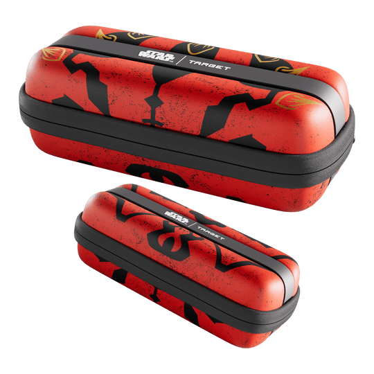 Target Star Wars Boa Dartcase - Darth Maul Hier ist das Target Star Wars Boa Dartcase - Darth Maul zu sehen. Die Abbildung zeigt das Design und die Details des Dartcases.