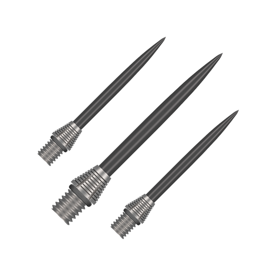 Punkty konwersji Shot Tactra - 34 mm Das Bild stellt die Shot Tactra Conversion Points - 34 mm dar. Diese Spitzen sind ideal zur Umwandlung von Softdarts in Steeldarts.