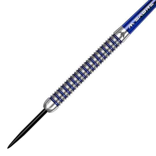 Lotki stalowe Mission ION Blue Silver Mission ION Blue Silver Steeldarts werden hier abgebildet. Die Darts haben ein blau-silbernes Design.