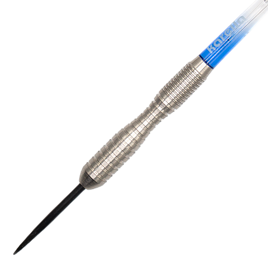 Auf dem Bild sind die Karella Comic Line CL-3 Steeldarts - 24g zu sehen. Diese Darts bieten hochwertige Qualität für Dartspieler.