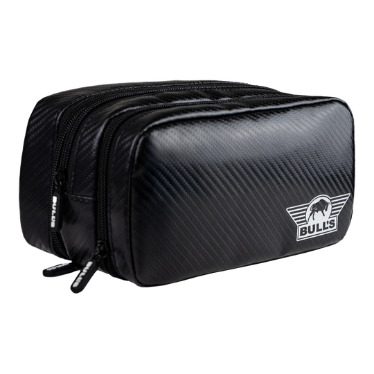 Portfel Bulls NL Carbon Zu sehen ist das Bulls NL Carbon Wallet. Diese elegante Brieftasche wurde speziell für Dartspieler entworfen.