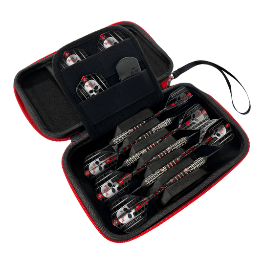 Etui na lotki Ryan Searle Player Pro6 firmy Harrow Harrows Ryan Searle Player Pro6 Dartcase ist ein stabiles Etui für Darts. Es wurde speziell für den sicheren Transport entwickelt.