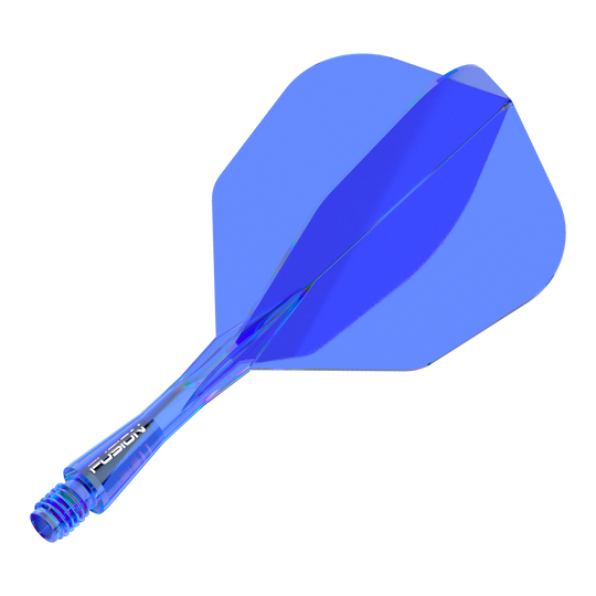 Winmau Fusion Flight Shaft System nr 6 niebieski Zu sehen ist ein Produkt mit dem Dateinamen 8836_Winmau_Fusion_Flight_Shaft_System_No6_Blau_22mm_1. Vermutlich handelt es sich um einen blauen Dartschaft mit Flight.