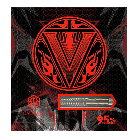 Stalowe lotki Caliburn V-Series V1 Abgebildet sind die Caliburn V-Series V1 Steeldarts. Diese Darts eignen sich hervorragend für den Präzisionssport.
