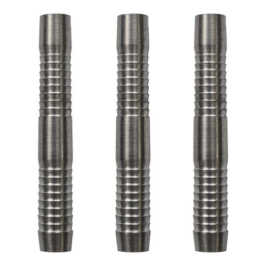 Beczki McDart Double Shark Softdart - 18 g Hier ist das Produkt McDart Double Shark Softdart Barrels - 18g abgebildet. Es handelt sich um ein Set mit markantem Shark-Grip.