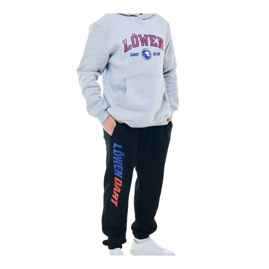 Spodnie dresowe Lion Collection Hier ist die Löwen Kollektion Jogger zu sehen. Die Hose eignet sich ideal zum Entspannen und für sportliche Aktivitäten.