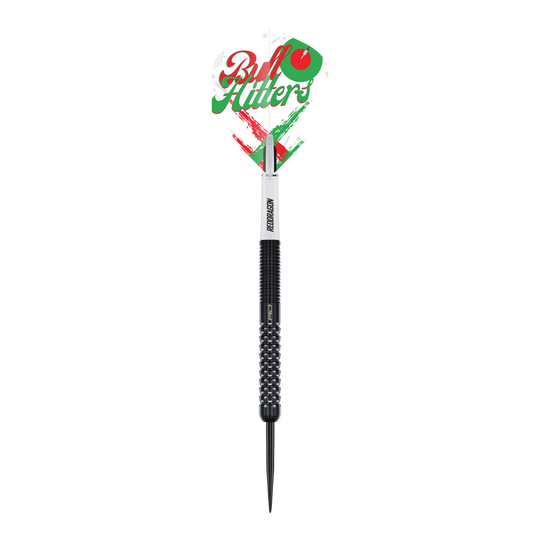 Red Dragon Bullhitters V1 Steeldarts - 23g Auf dem Bild ist der Red Dragon Bullhitters V1 Steeldarts - 23g zu sehen. Er eignet sich ideal für Steeldartspieler und wiegt 23 Gramm.